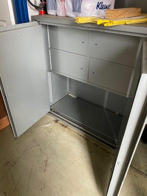 CMI Double Door Security Cabinet - Used Safes