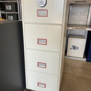 Diplomat DFC4000 1 hour 4 draw Filing cabinets - Used Safes
